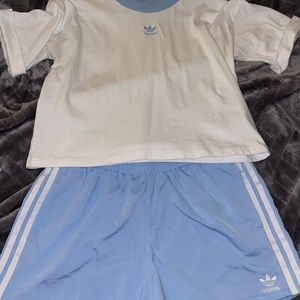 Adidas outfit! Super cute!